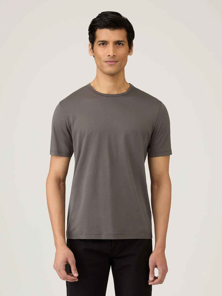 Slim T-shirt i Supima Bomull