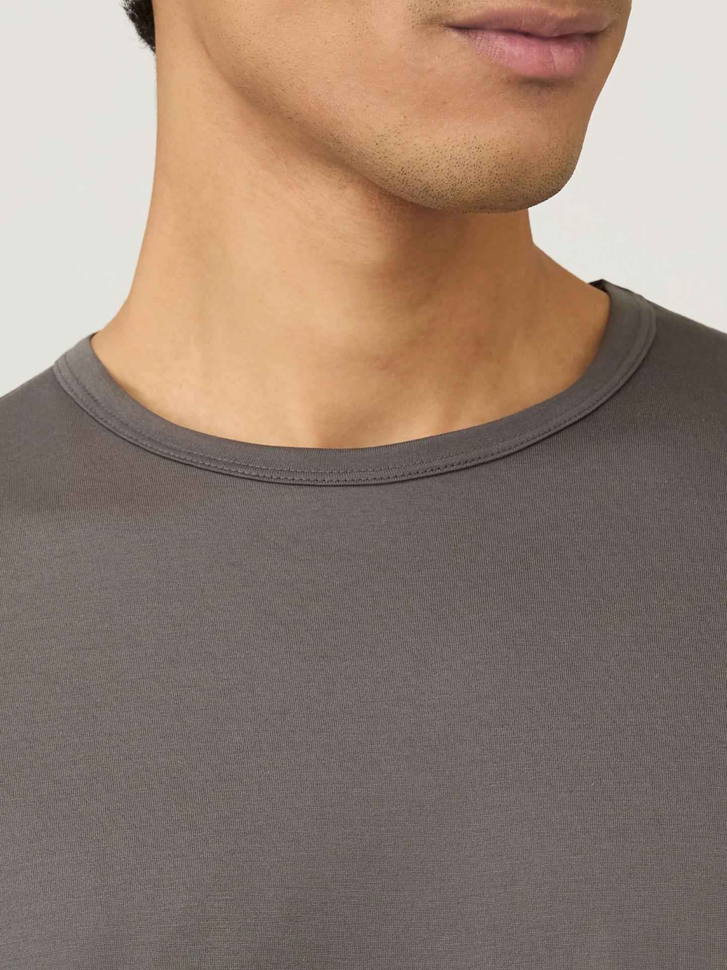 Charcoal Supima Bomull T-shirt