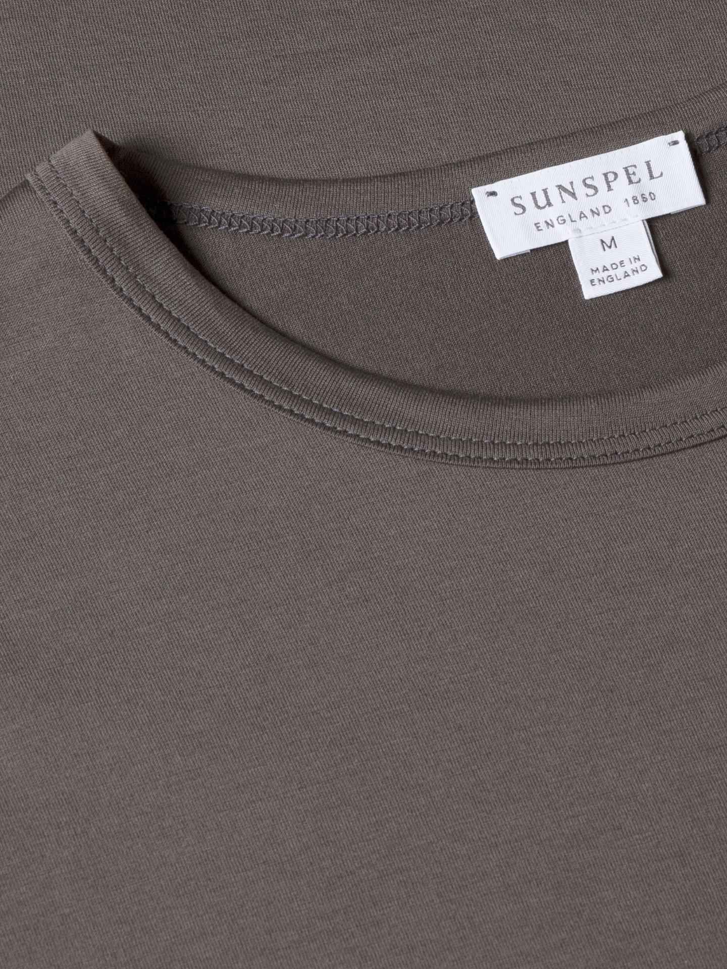 Charcoal Supima Bomull T-shirt