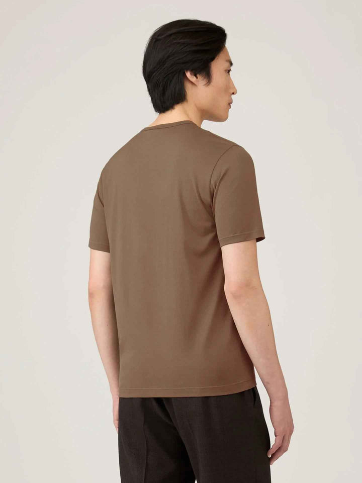 Slim T-shirt i Supima Bomull