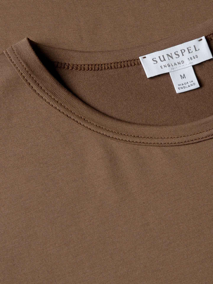 Slim T-shirt i Supima Bomull