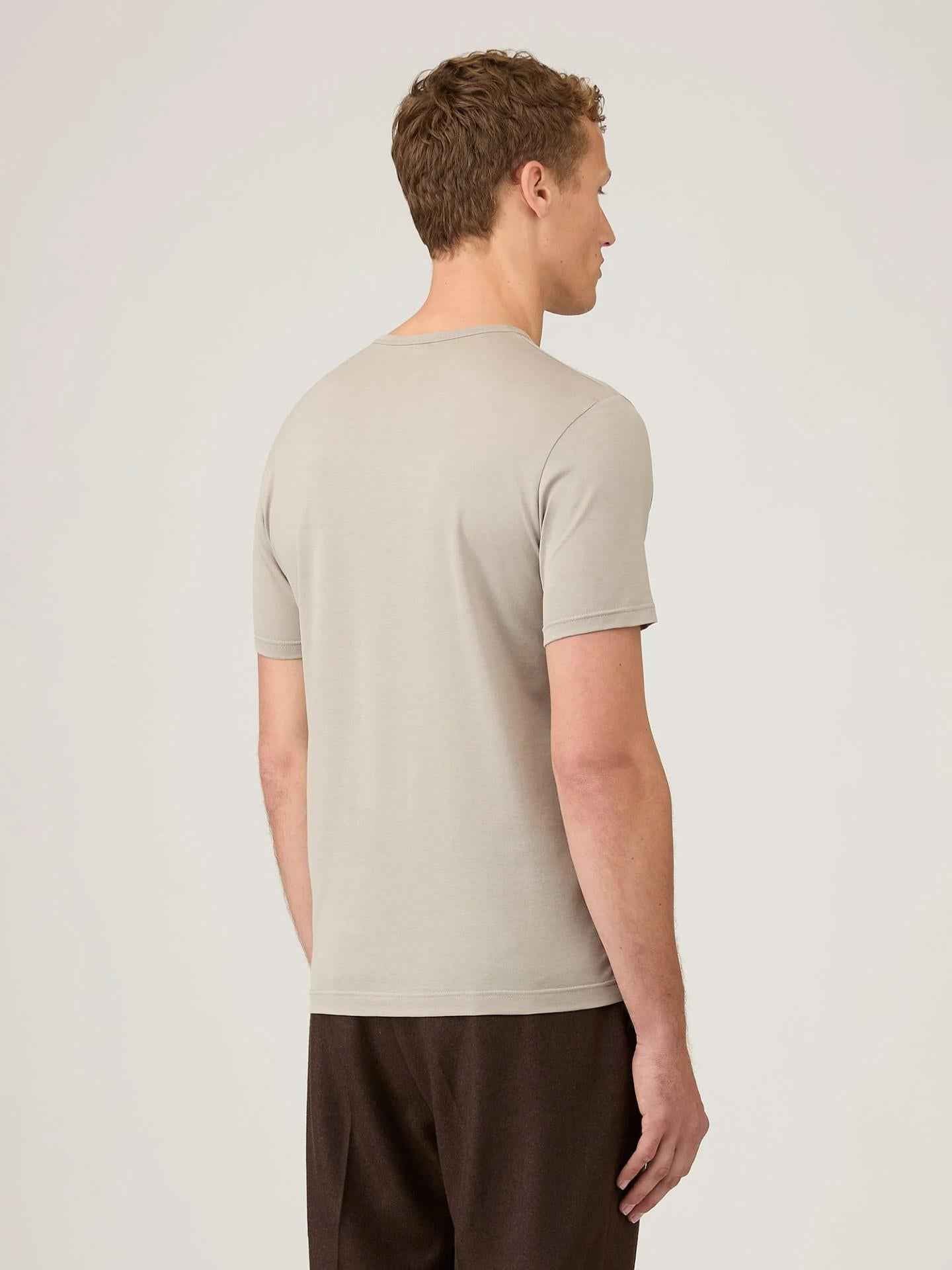 Slim T-shirt i Supima Bomull