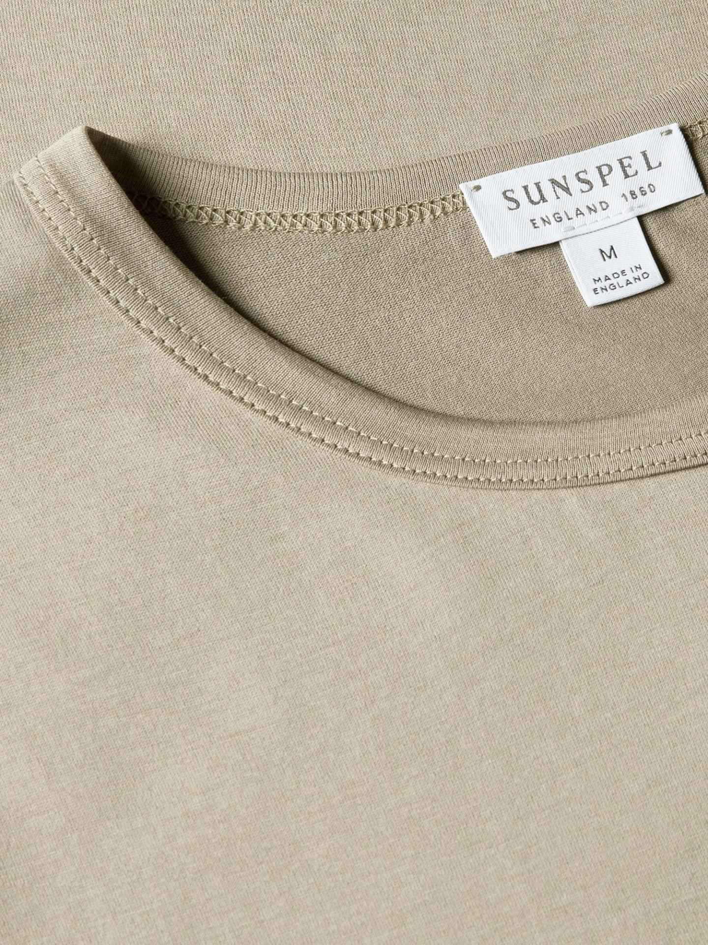 Greige Supima Bomull T-shirt