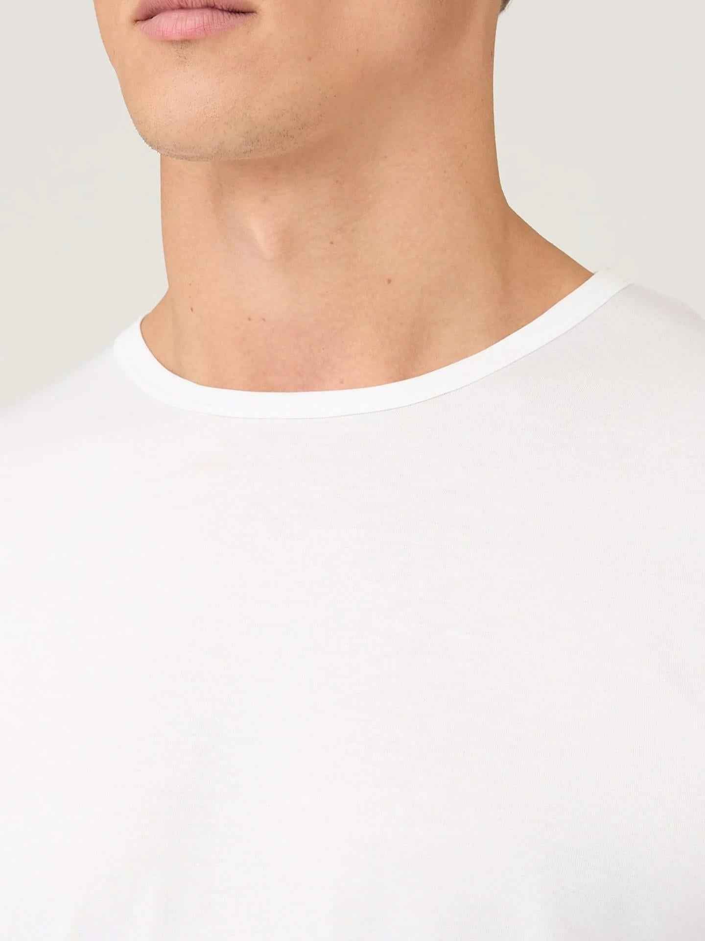 Slim T-shirt i Supima Bomull