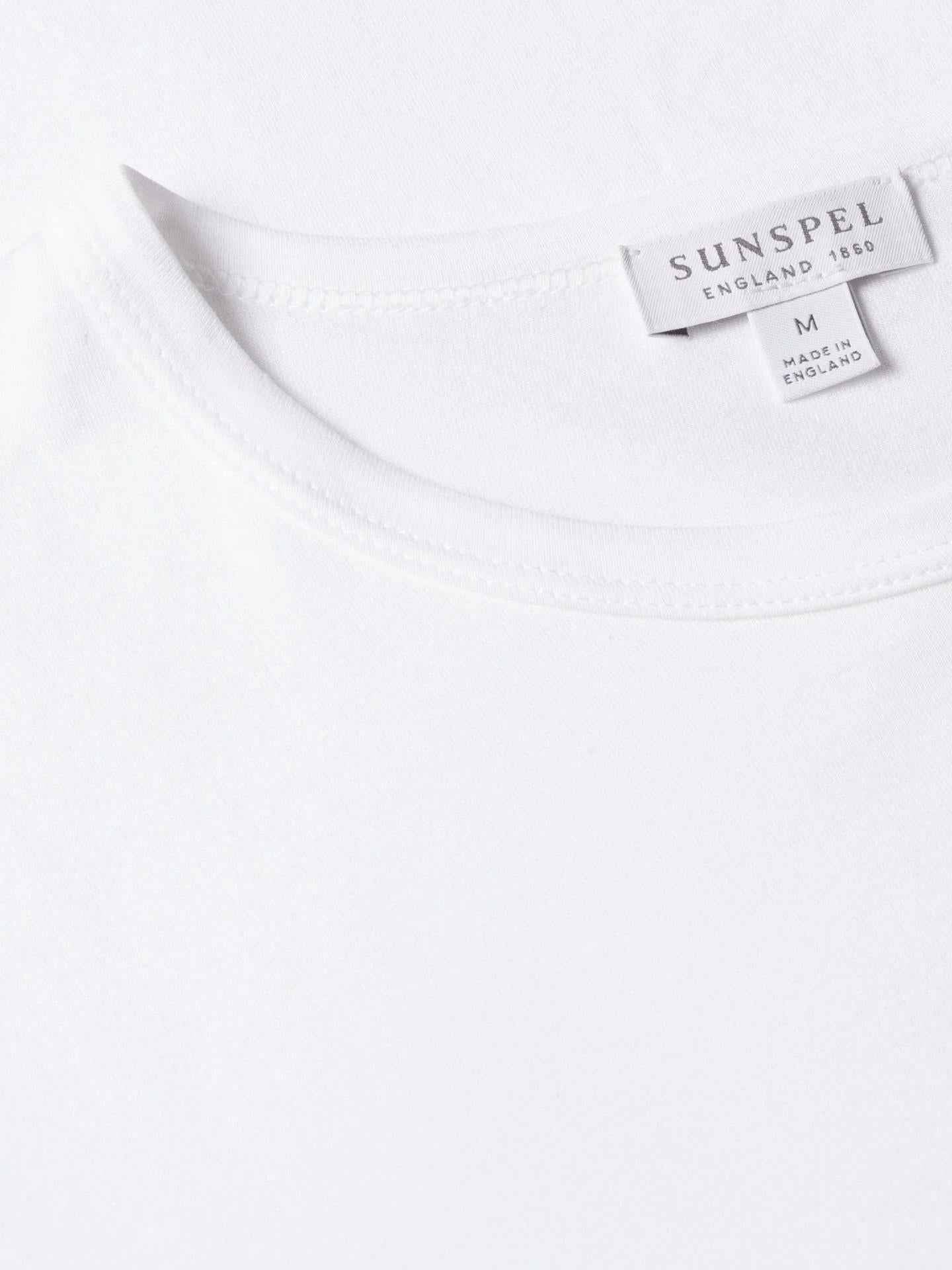 Slim T-shirt i Supima Bomull