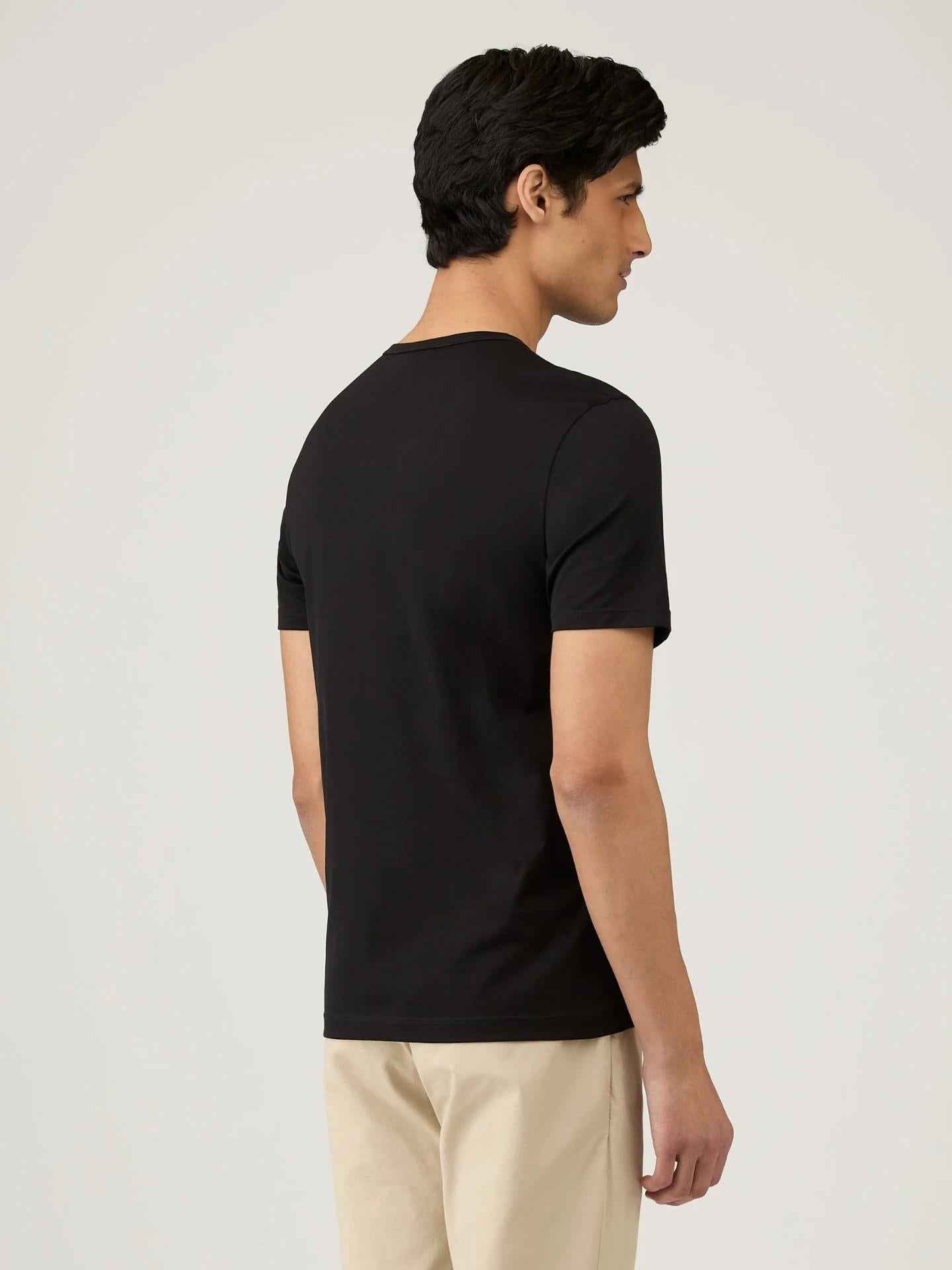 Slim T-shirt i Supima Bomull