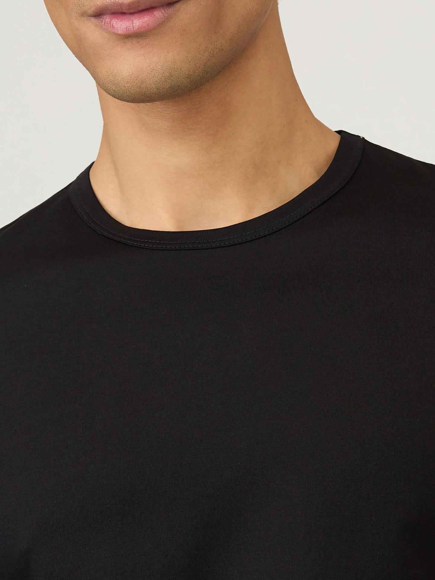 Slim T-shirt i Supima Bomull