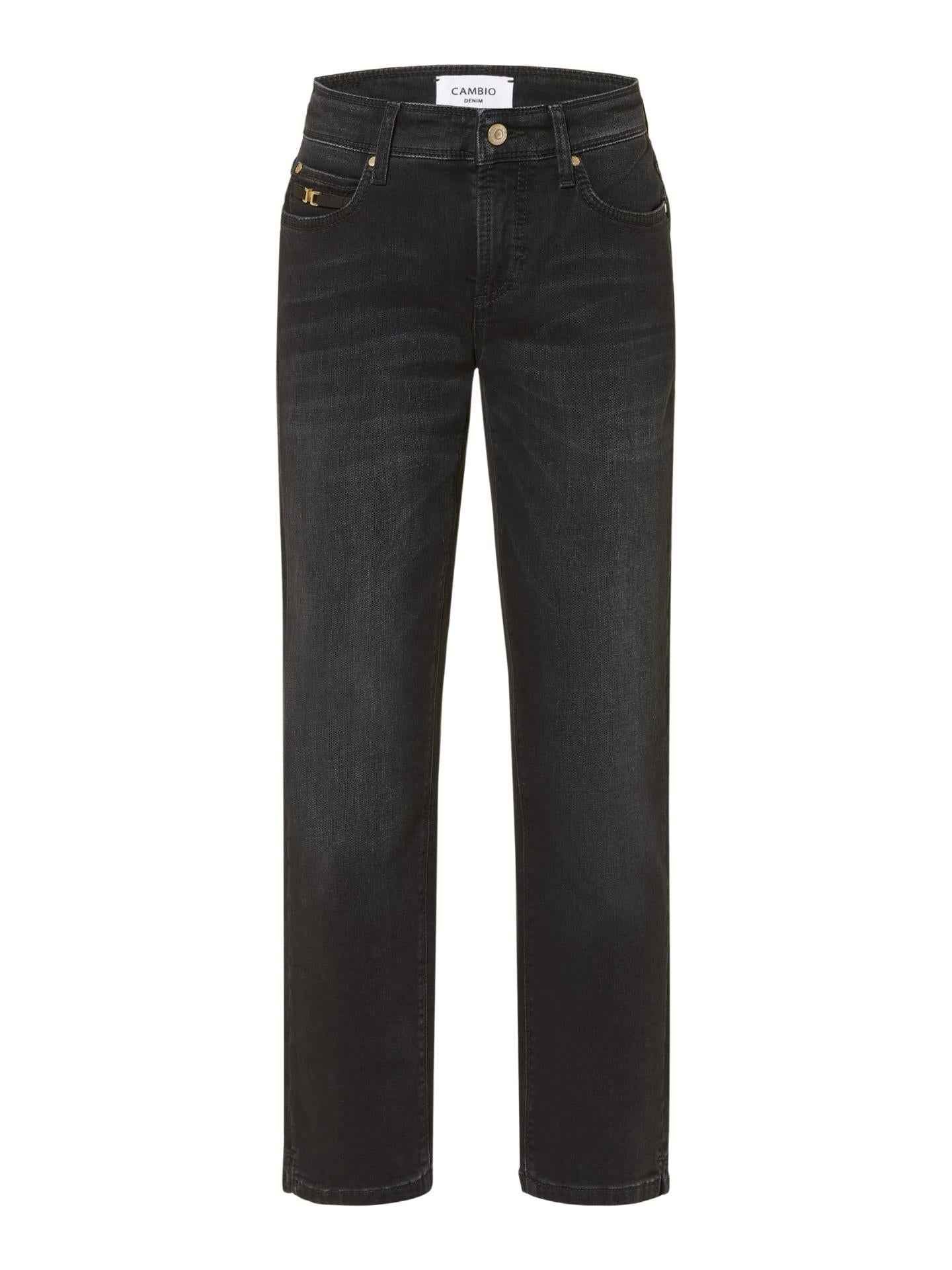Svart Modern Dark Piper Short Jeans