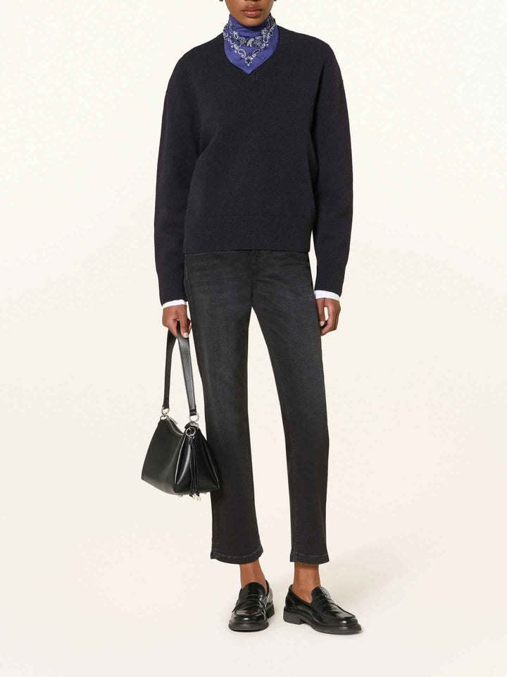 Svart Modern Dark Piper Short Jeans