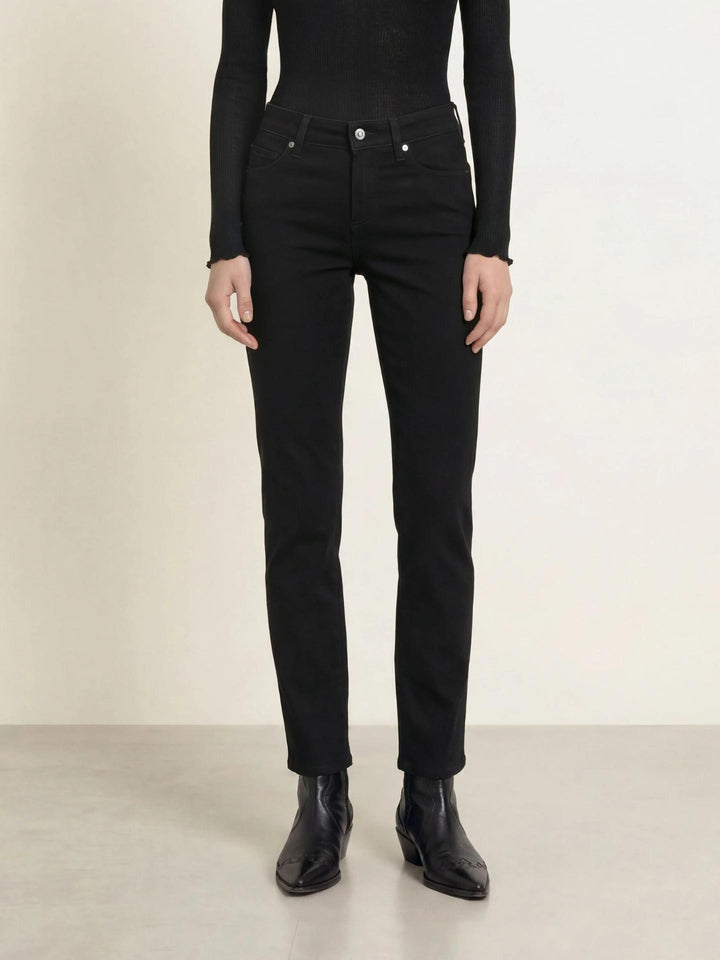 Svart Piper Long Jeans - Cambio