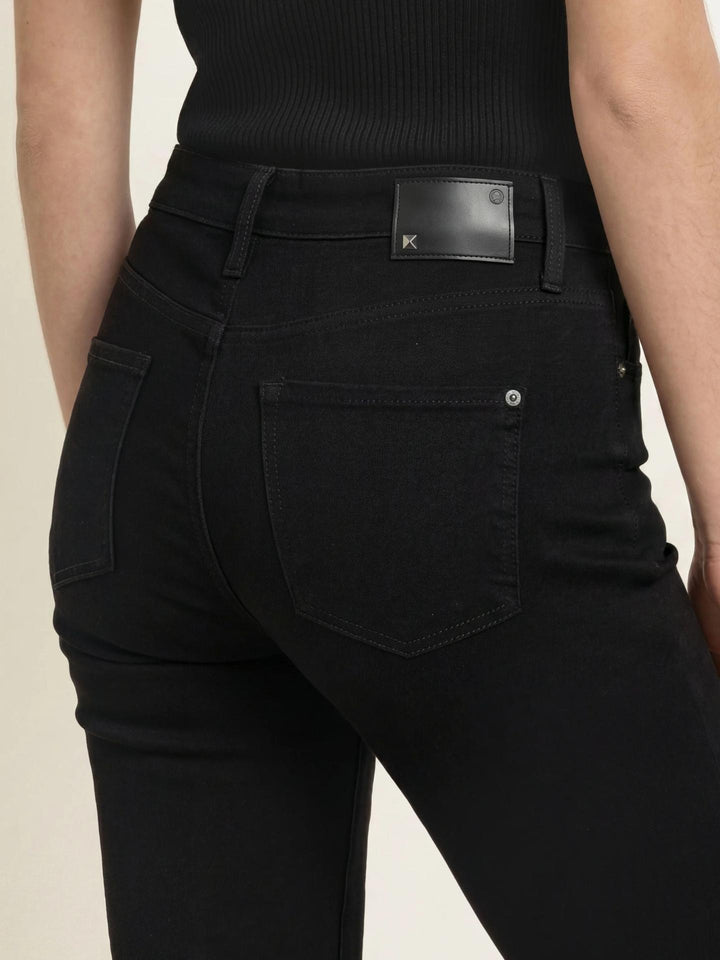 Svart Piper Long Jeans - Cambio