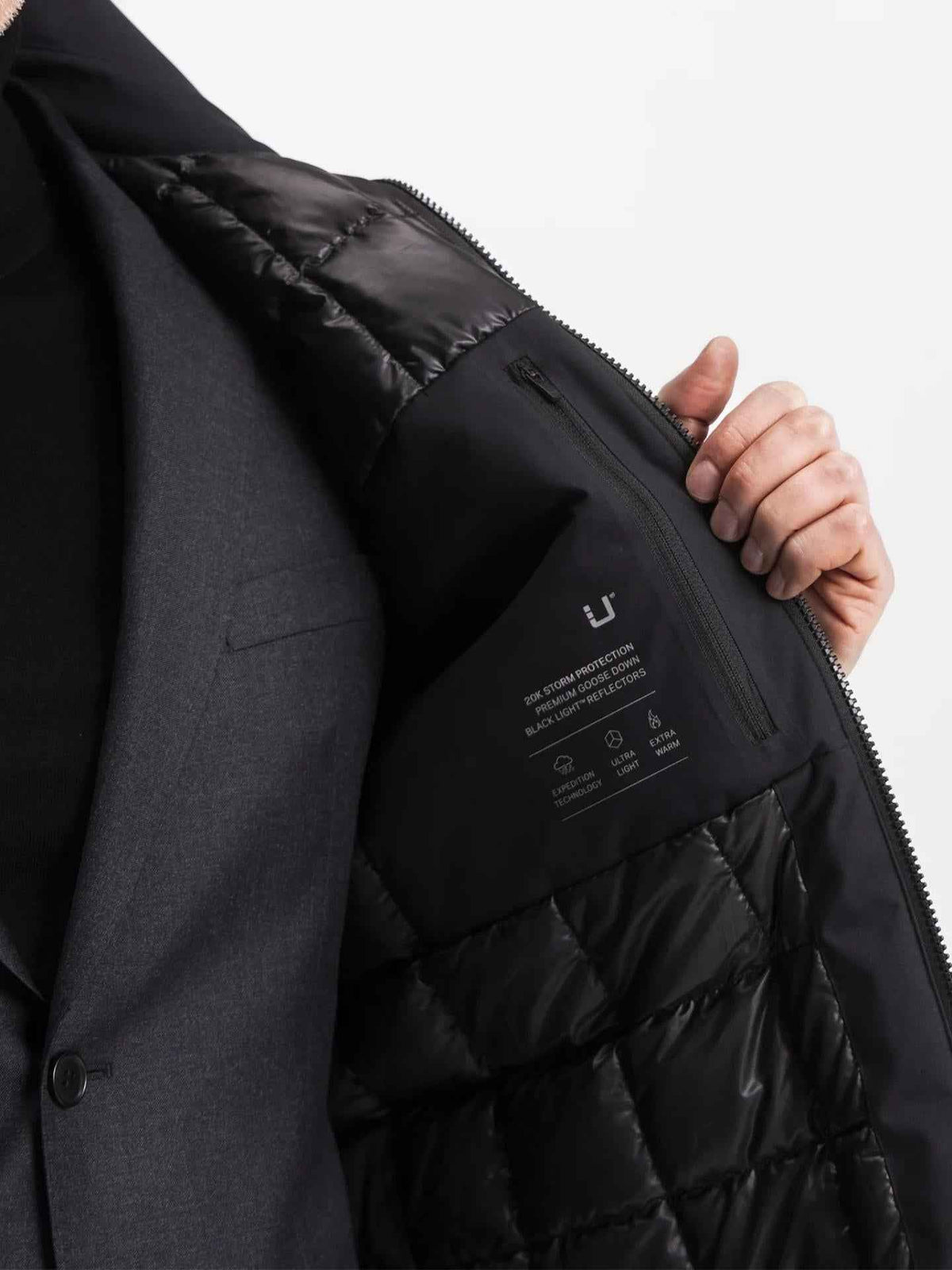 Svart Quantum Coat