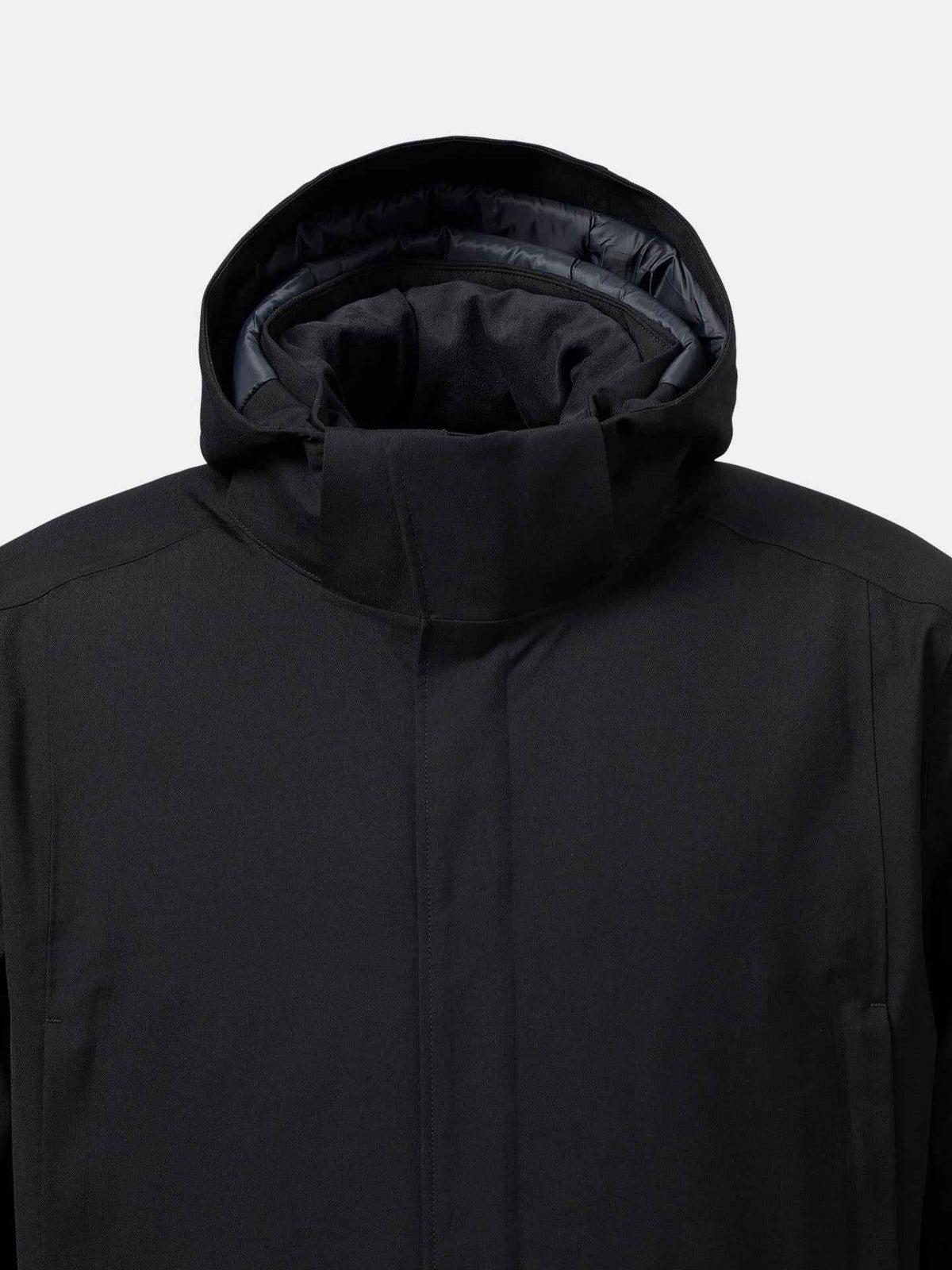 Svart Regulator Parka Savile