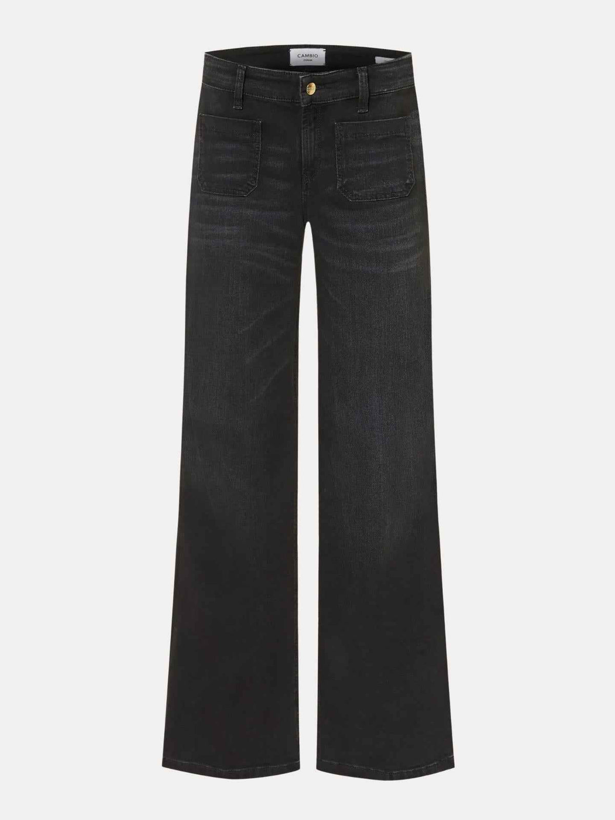 Svarta Amara Flared Jeans