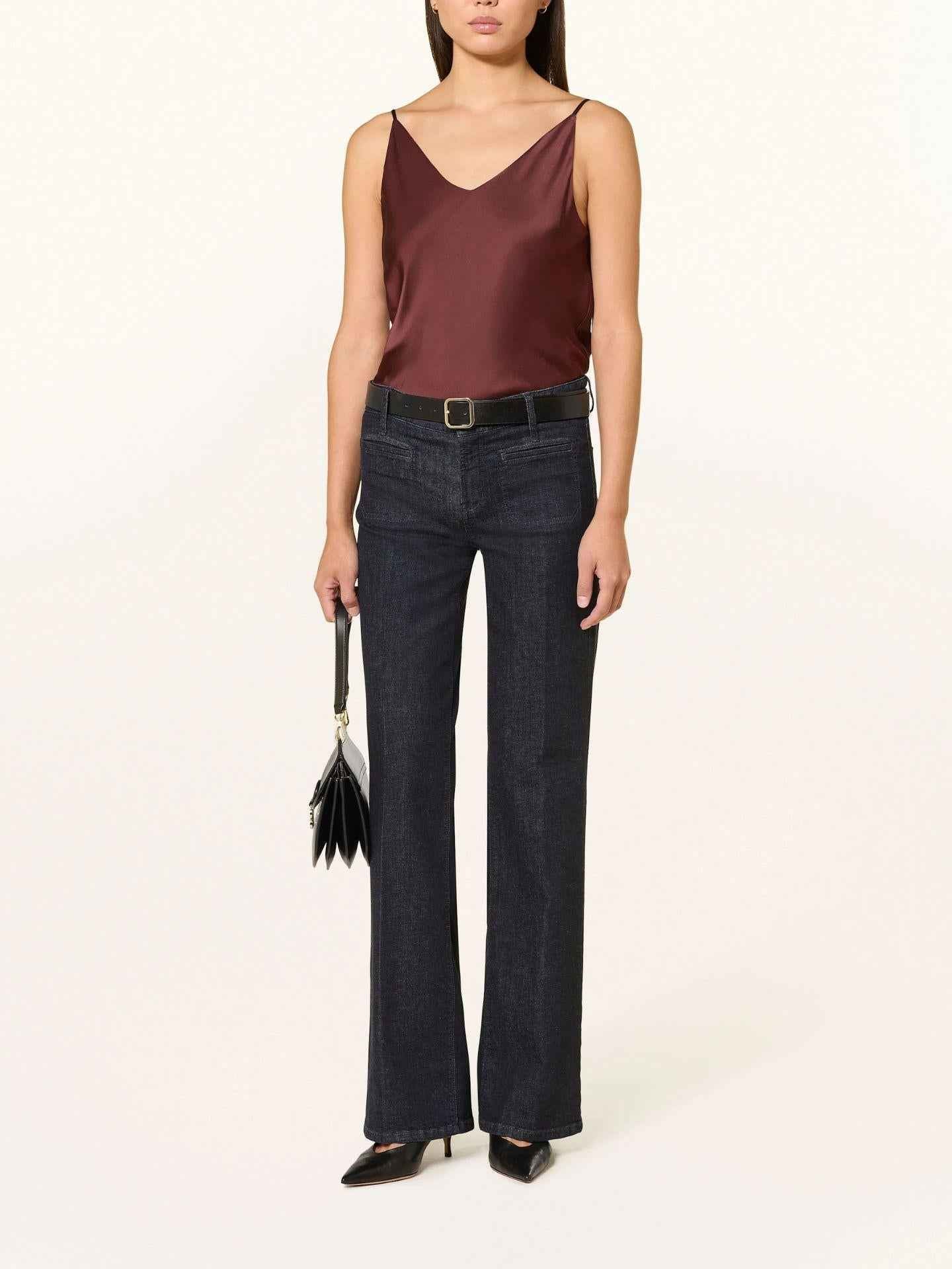 Tess Straight Worn In Jeans