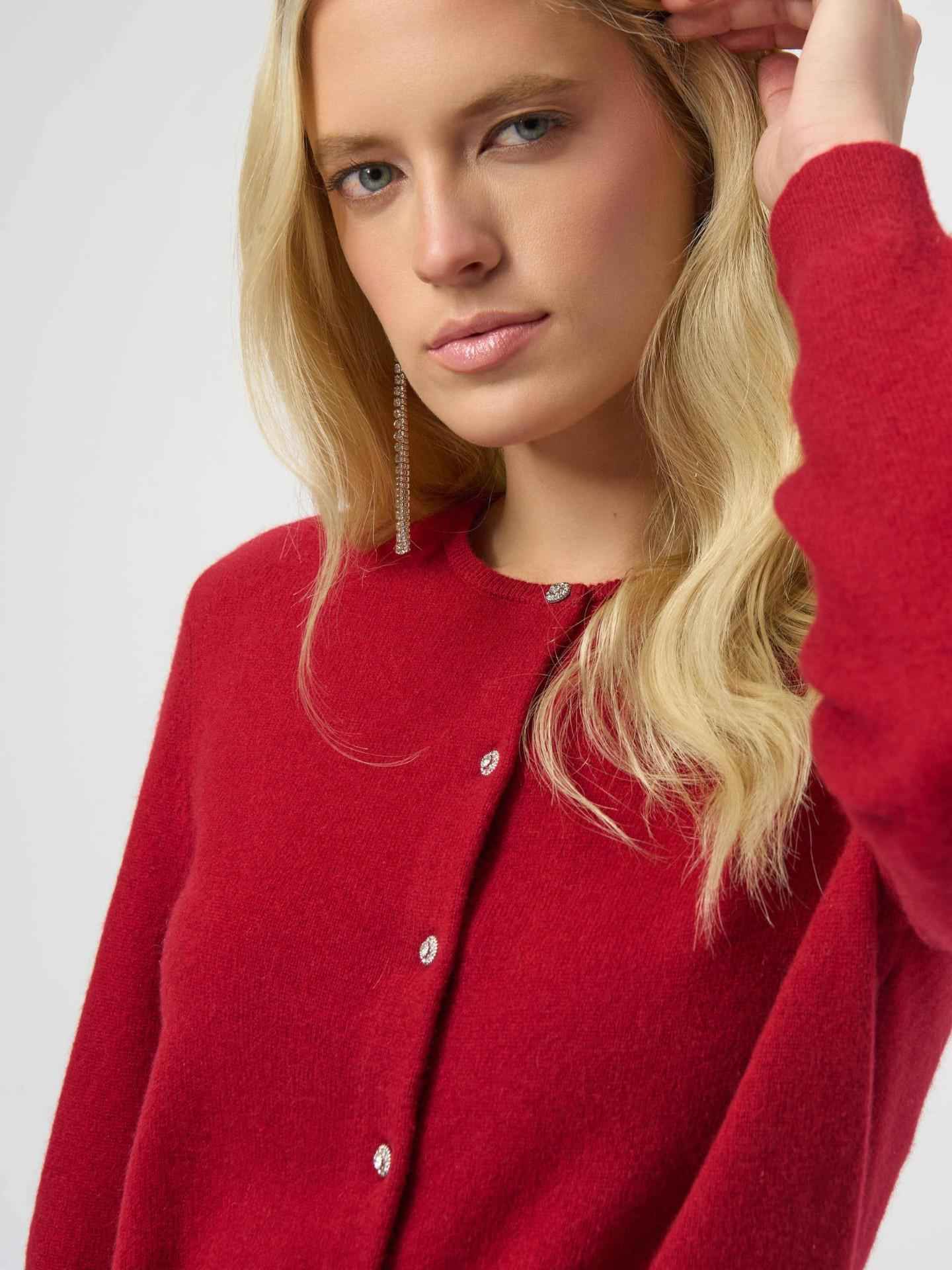 Stickad Kofta i Cashmere