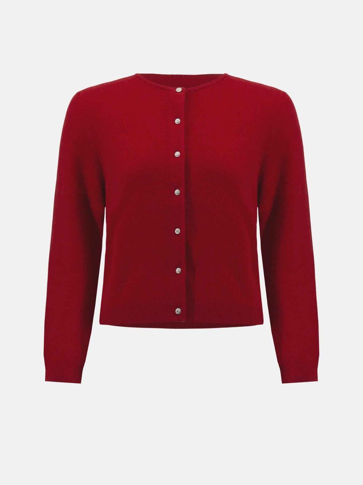Stickad Kofta i Cashmere