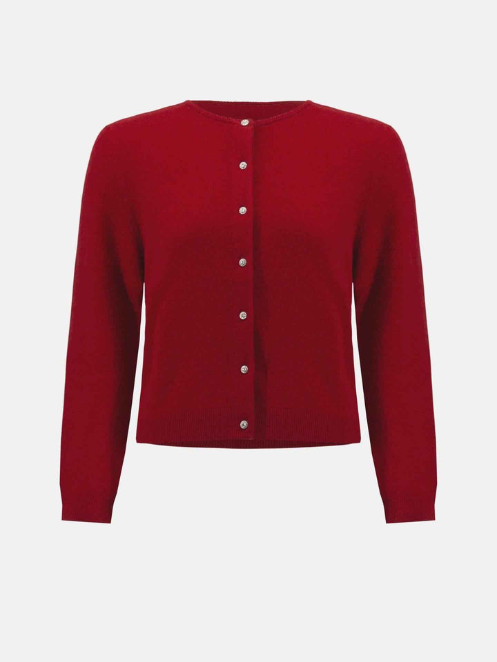 Stickad Kofta i Cashmere