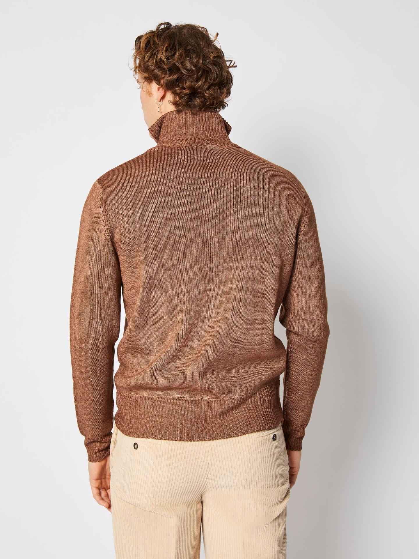 Virgin Wool Bomber Cardigan