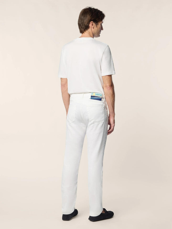 Vit Bard Resort Capsule 5-pocket Byxa - Jacob Cohen