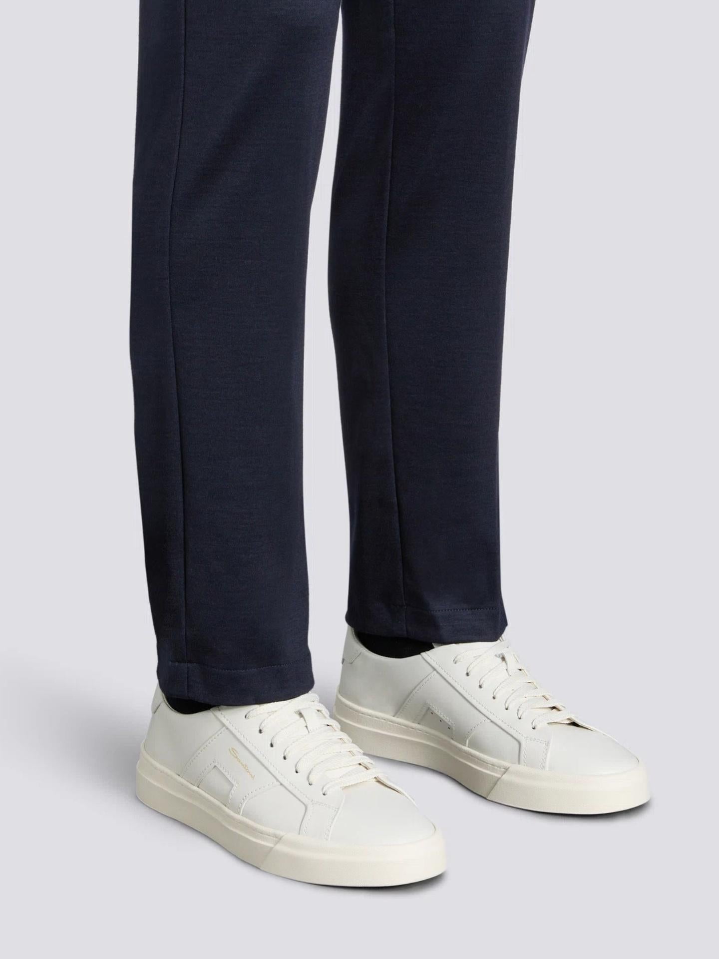 Vit Double Buckle Sneaker - Santoni