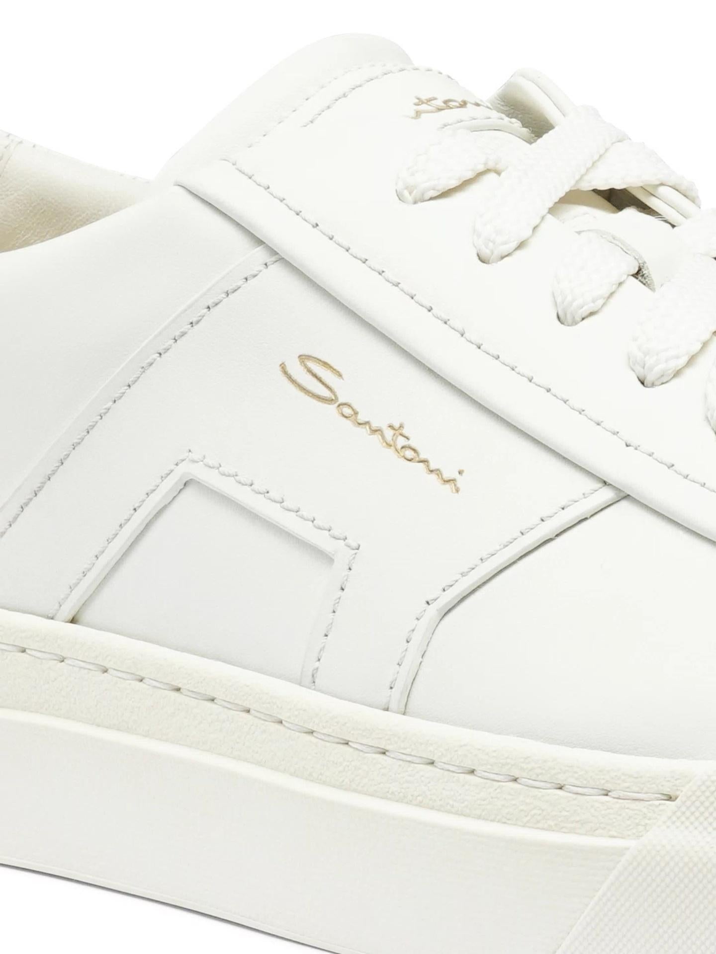 Vit Double Buckle Sneaker - Santoni