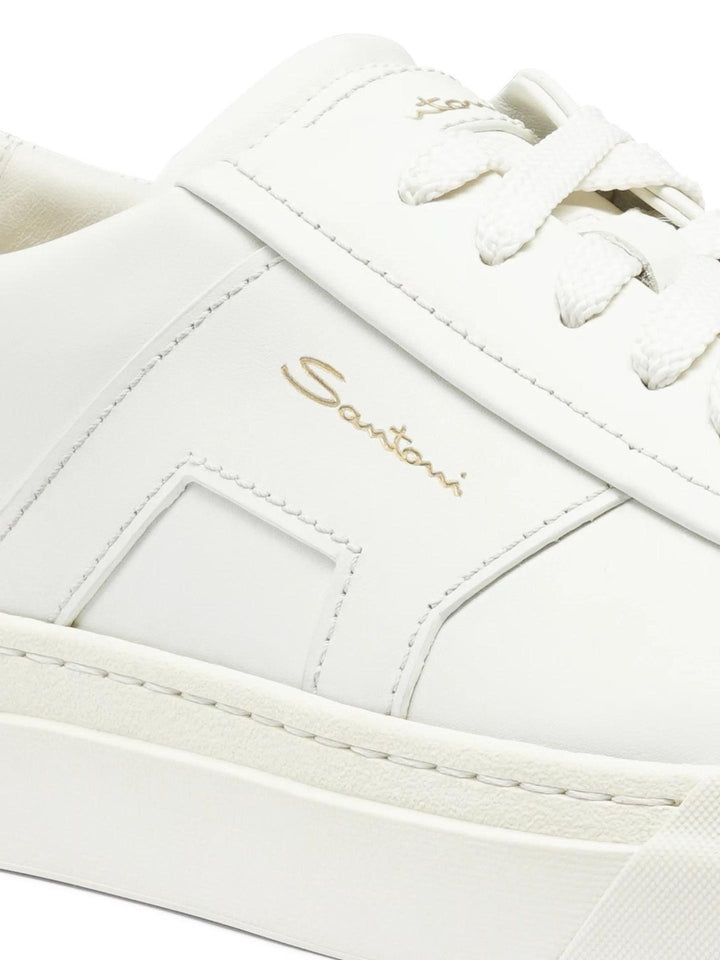 Vit Double Buckle Sneaker - Santoni