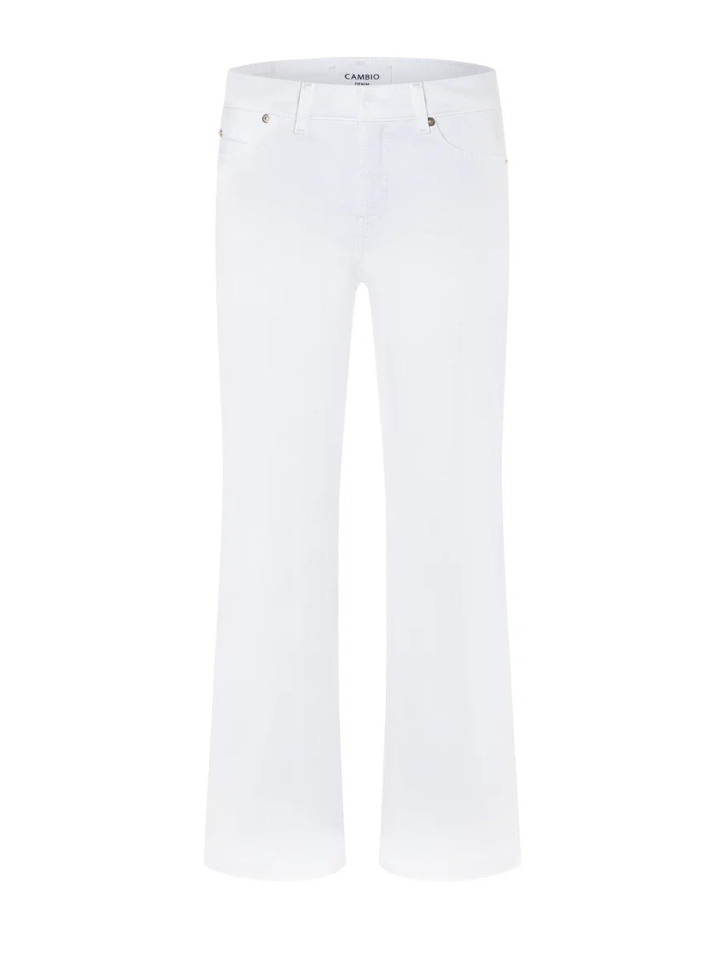 Vit Francesca Kick Flare Jeans - Cambio