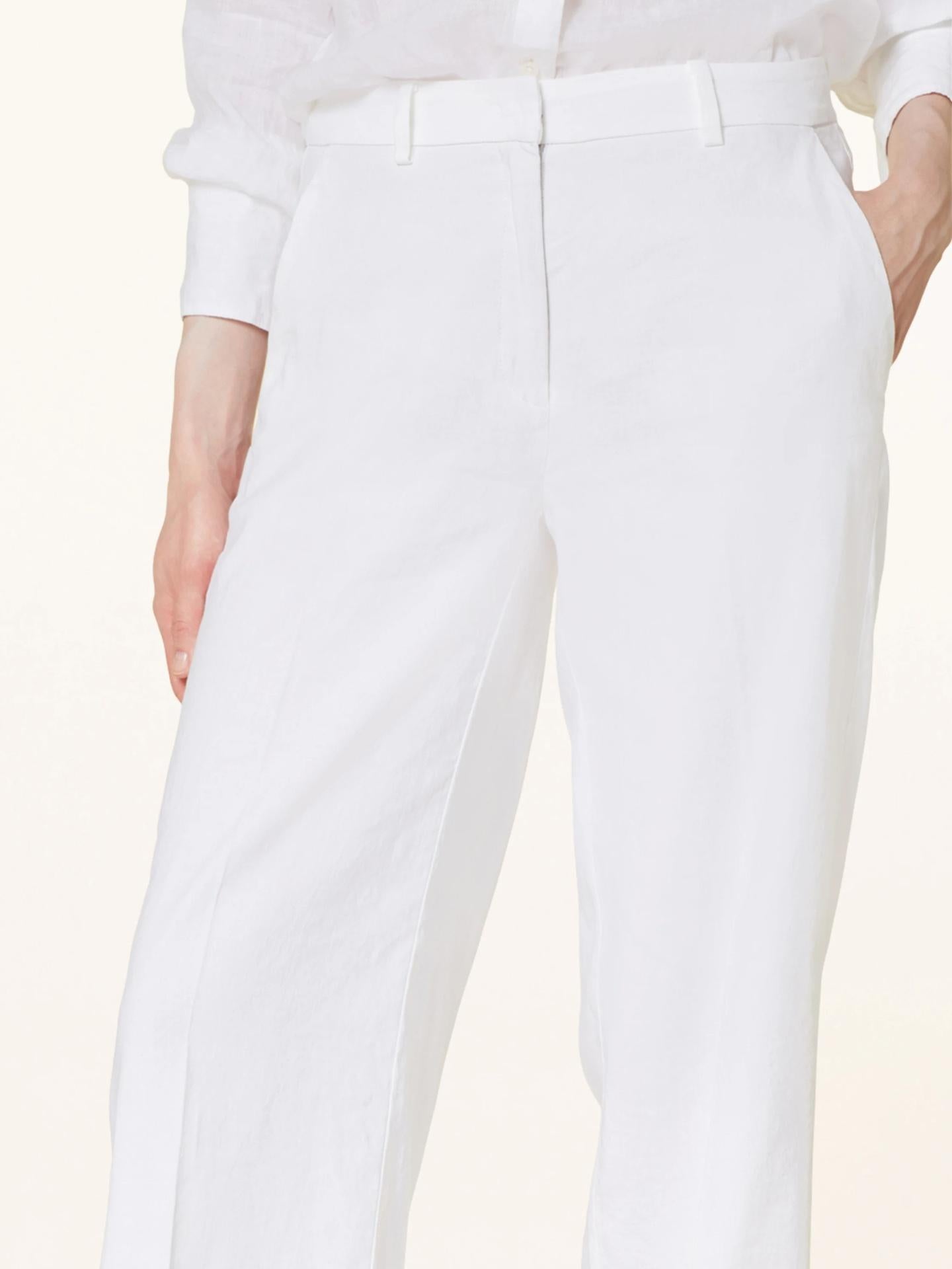 Vit Mira Rak Linnebyxa - Cambio