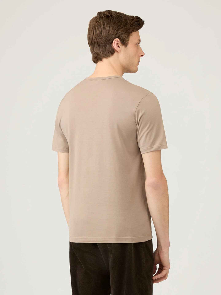 Slim T-shirt i Supima Bomull