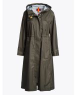 Yakura Dark Mud Vattentät Trenchcoat