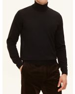 Svart Marcel Rollneck Polo