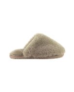 Grå Sheepskin Slippers