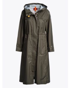 Yakura Dark Mud Vattentät Trenchcoat