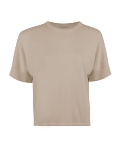 Jocelyn Beige Stickad Top